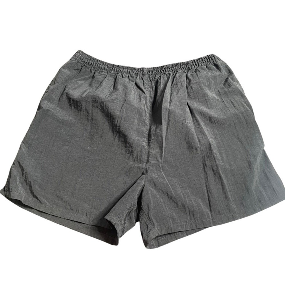 Dashers Mens‎ Black Nylon Athletic Shorts Elastic Waist Size Small